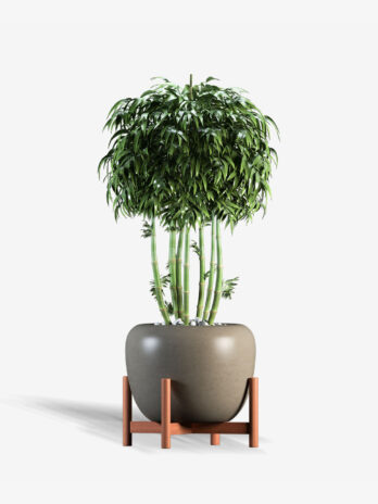 Potted Faux Artificial Flowers