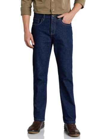 Symbol Premium Men’s Cotton Stretch Jeans (Regular Fit)