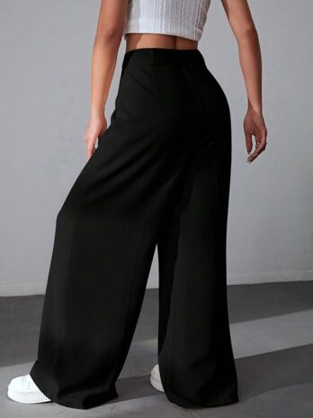 GRECIILOOKS Women High Rise High Waist Trouser