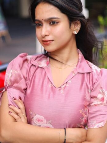 Sun Fashion And Lifestyle Women’s Chanderi Stitched Printed Kurti