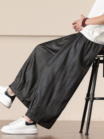 Casual Men’s Retro Loose Plus Size Harem Pants