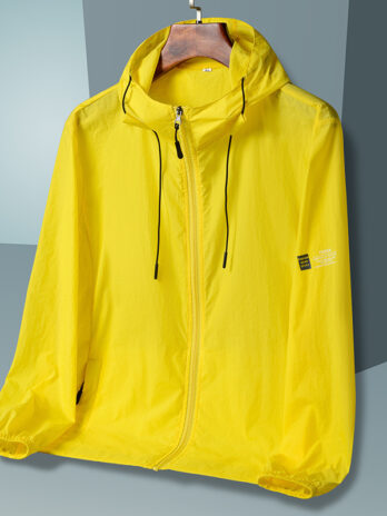 Summer Ice Silk Sun Protection Clothing Men