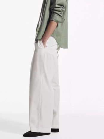 Light-luxury Draping Summer Men’s Linen-cotton Casual Trousersnew Style