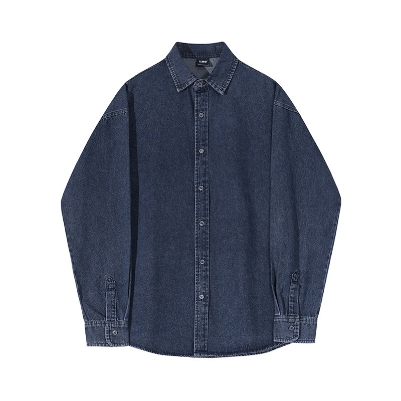 Loose Casual Top Korean Version Denim Shirt Jacket - Image 4