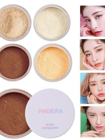 Loose Face Powder Translucent Smooth Setting Foundation Makeup