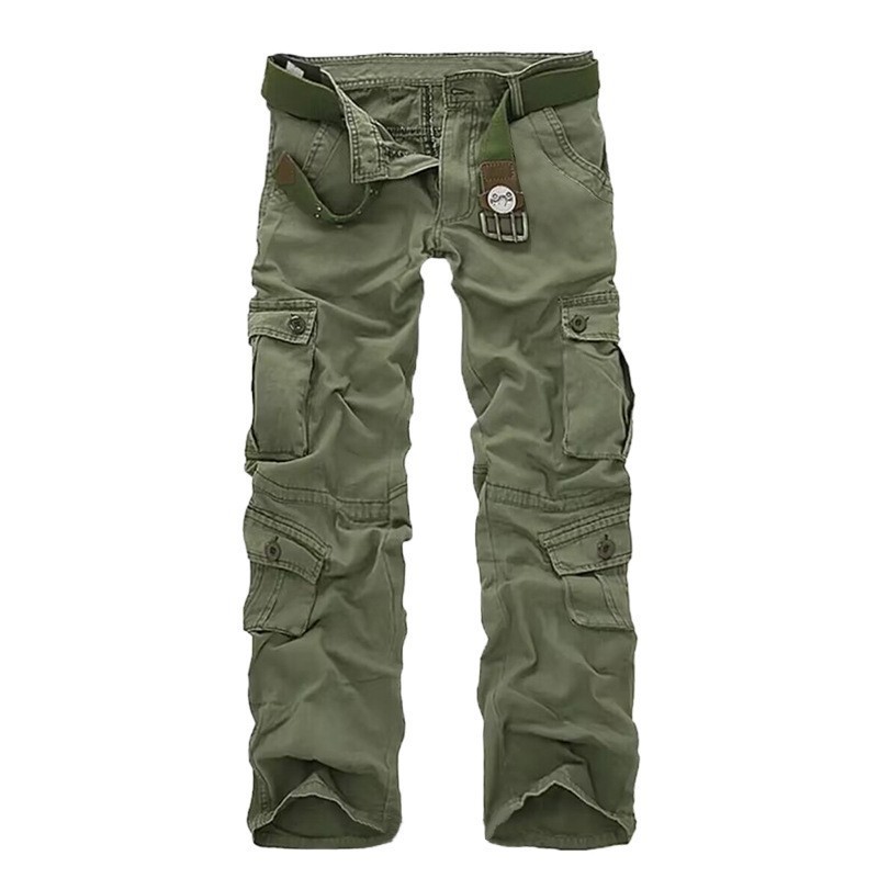 Men's Overalls With Multiple Pockets Loose And Wear-resistant Casual - Image 3