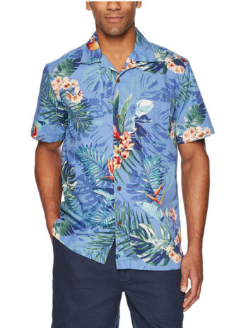 Hawaiian Printed Short Sleeve Shirt