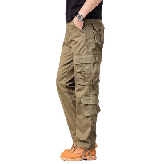 Men's Overalls With Multiple Pockets Loose And Wear-resistant Casual - Image 6