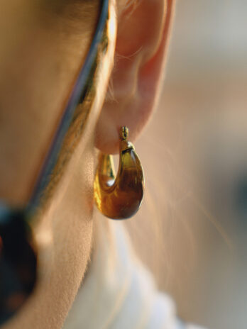 Light Luxury Stainless Steel Ear Clip Titanium Steel Ear Rings High-grade