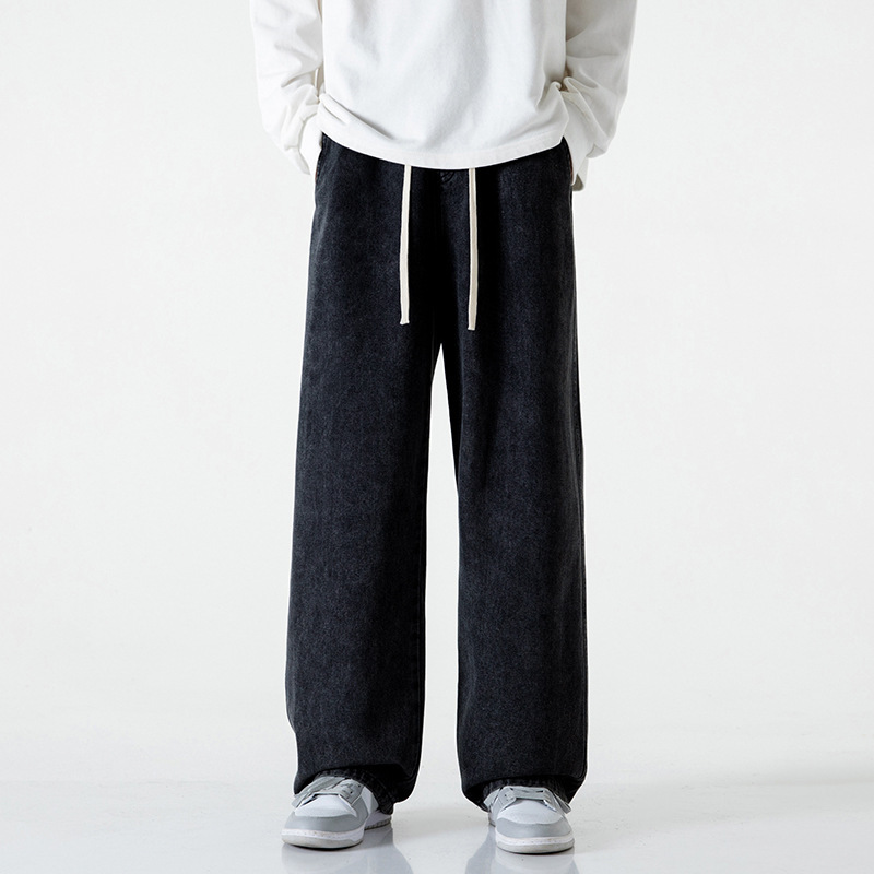 Black Jeans For Men New Straight - Image 3