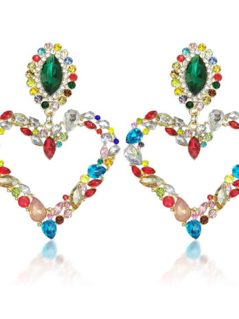 High-key Dignified Love Peach Ear Rings